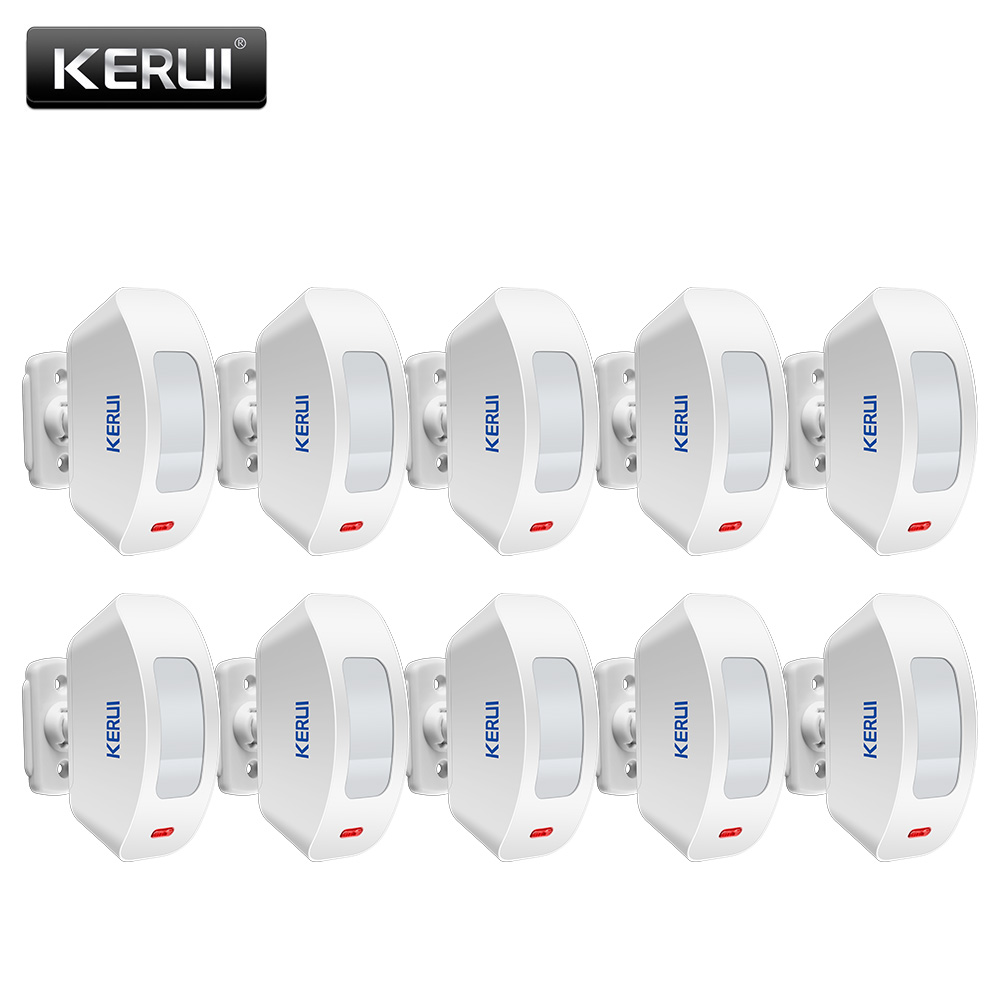 Sim Gsm Alarm - KERUI беспроводной инфракрасный детектор для штор,