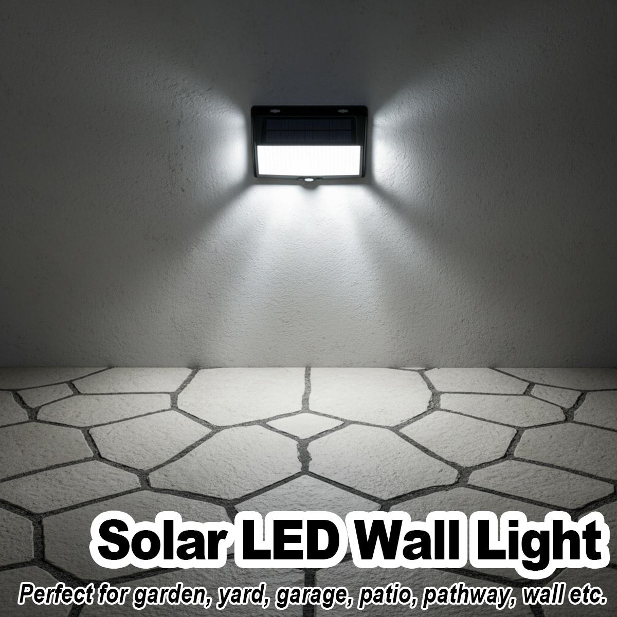 Home Security Flood Lights - Трехсторонний светодиодный настенный светильник с автоматическим