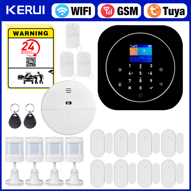 Sim Gsm Alarm - KERUI G12 Беспроводная система домашней сигнализации