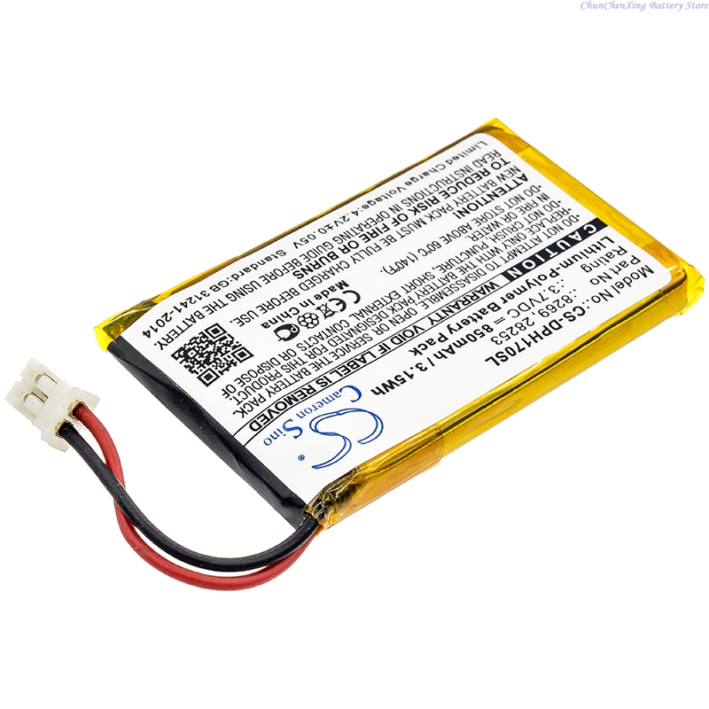 Home Security Battery Replacement - Сменная батарея Cameron Sino 3.7V 850mAh