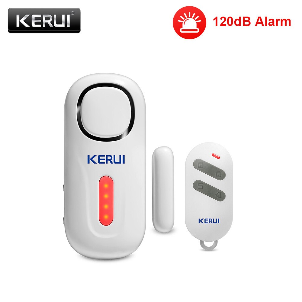 Sim Gsm Alarm - Беспроводной дверной/оконный датчик KERUI со звуковым