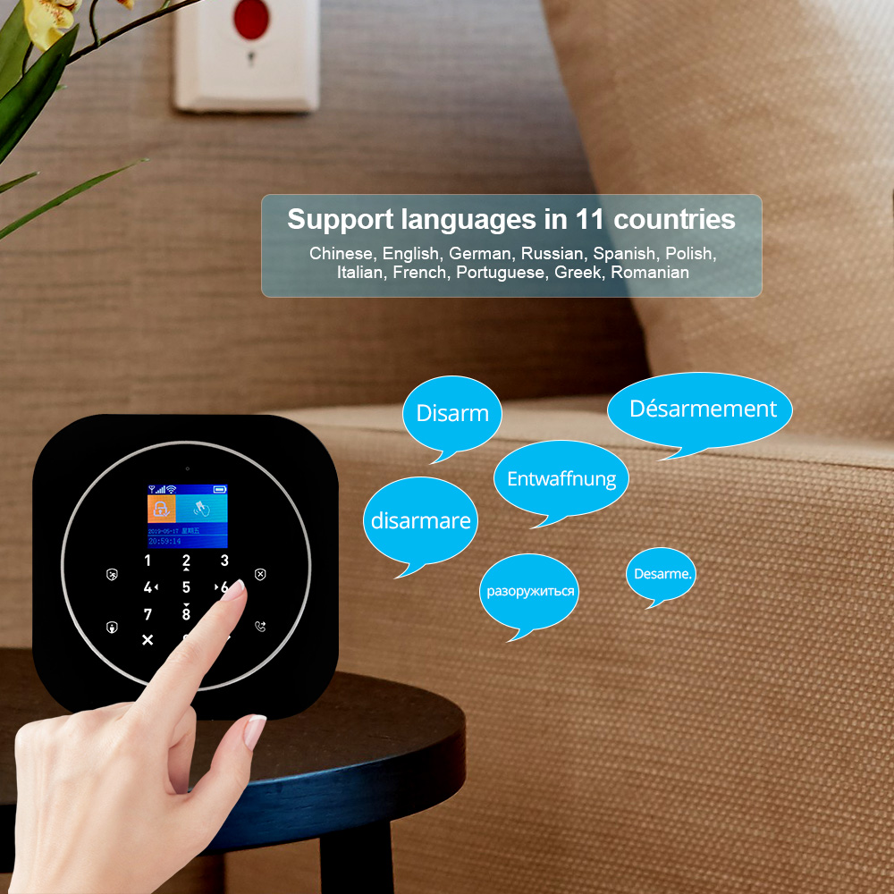 KERUI G12 2G Wi-Fi Беспроводна – обзор и цена Sim Gsm Alarm