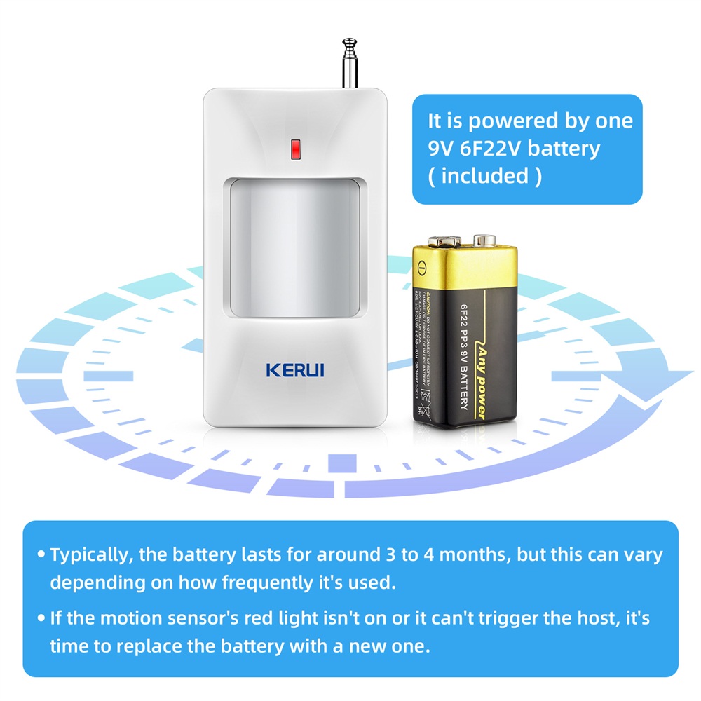 Беспроводной датчик движения K – обзор и цена Sim Gsm Alarm