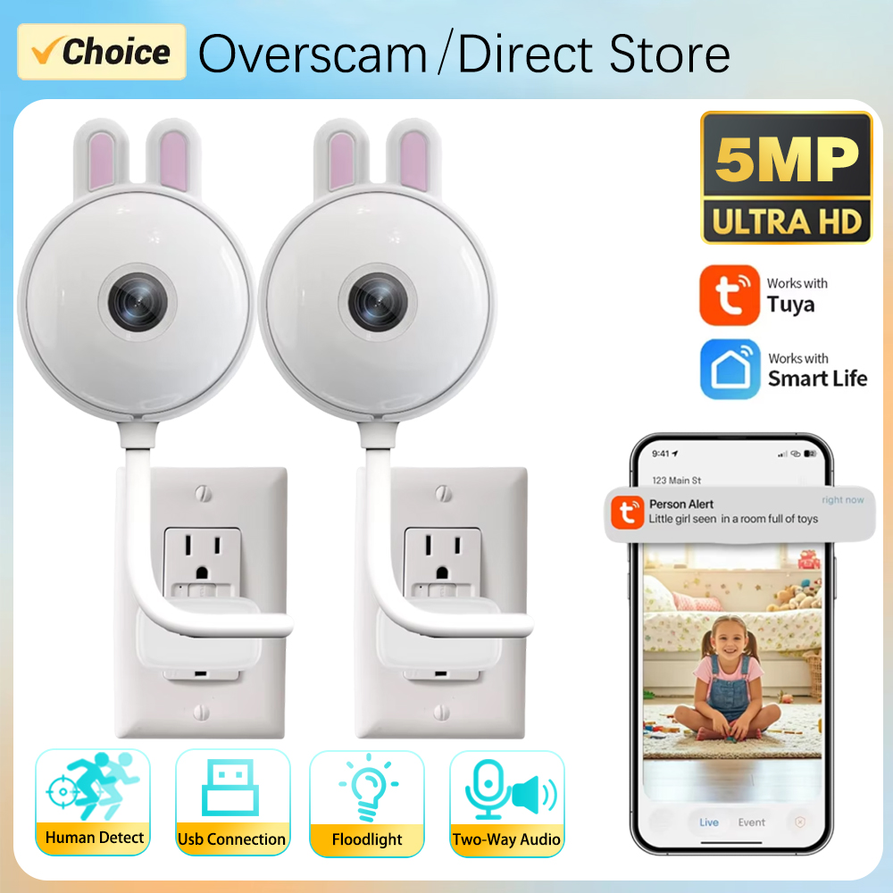 Мини-камера Tuya для помещений – обзор и цена Home Security Flood Lights