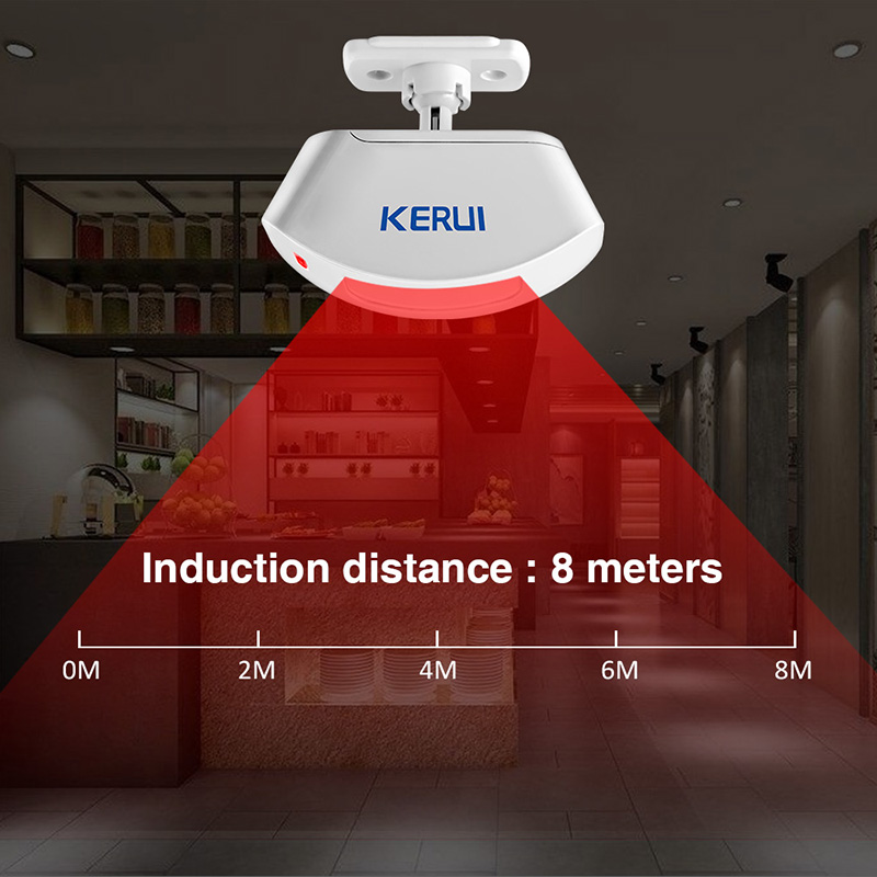 KERUI беспроводной инфракрасны – обзор и цена Sim Gsm Alarm