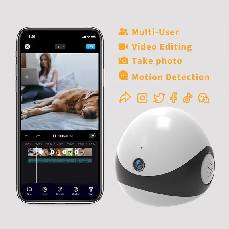 Беспроводная 2K HD мобильная к – обзор и цена Home Security Robots