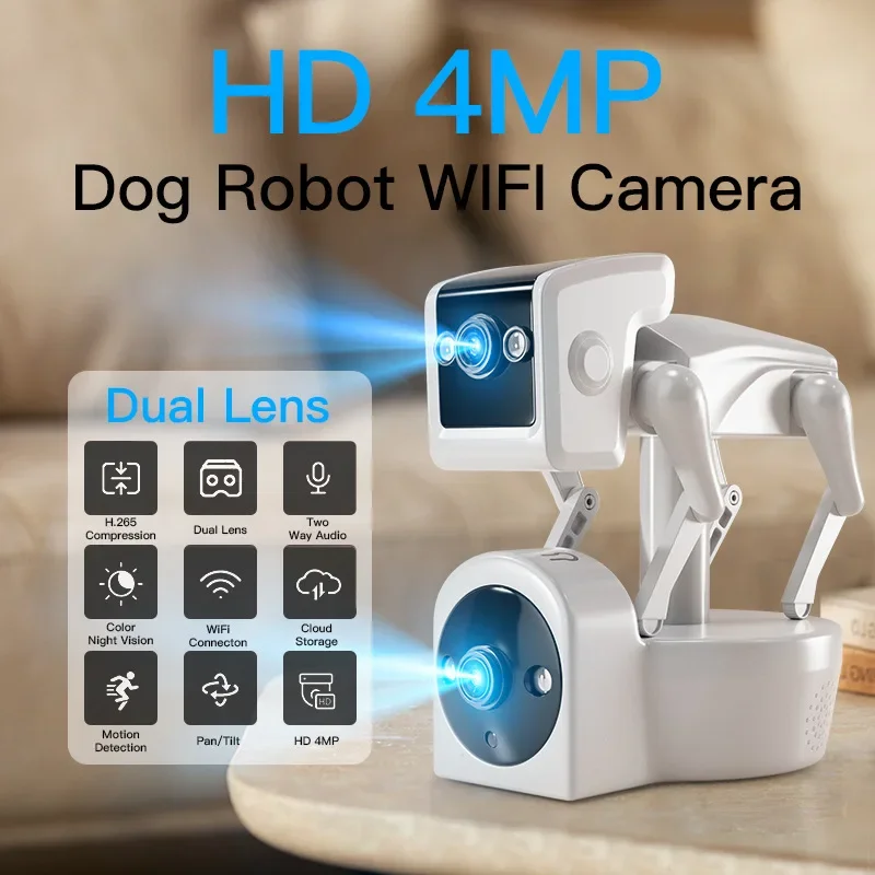 2-мегапиксельная камера, IP-ка – обзор и цена Home Security Robots