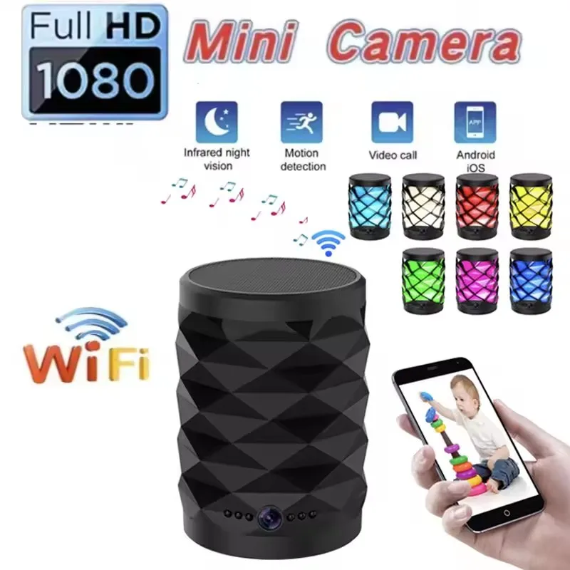 Мини-камера HD с Wi-Fi и Bluet – обзор и цена Home Security Flood Lights