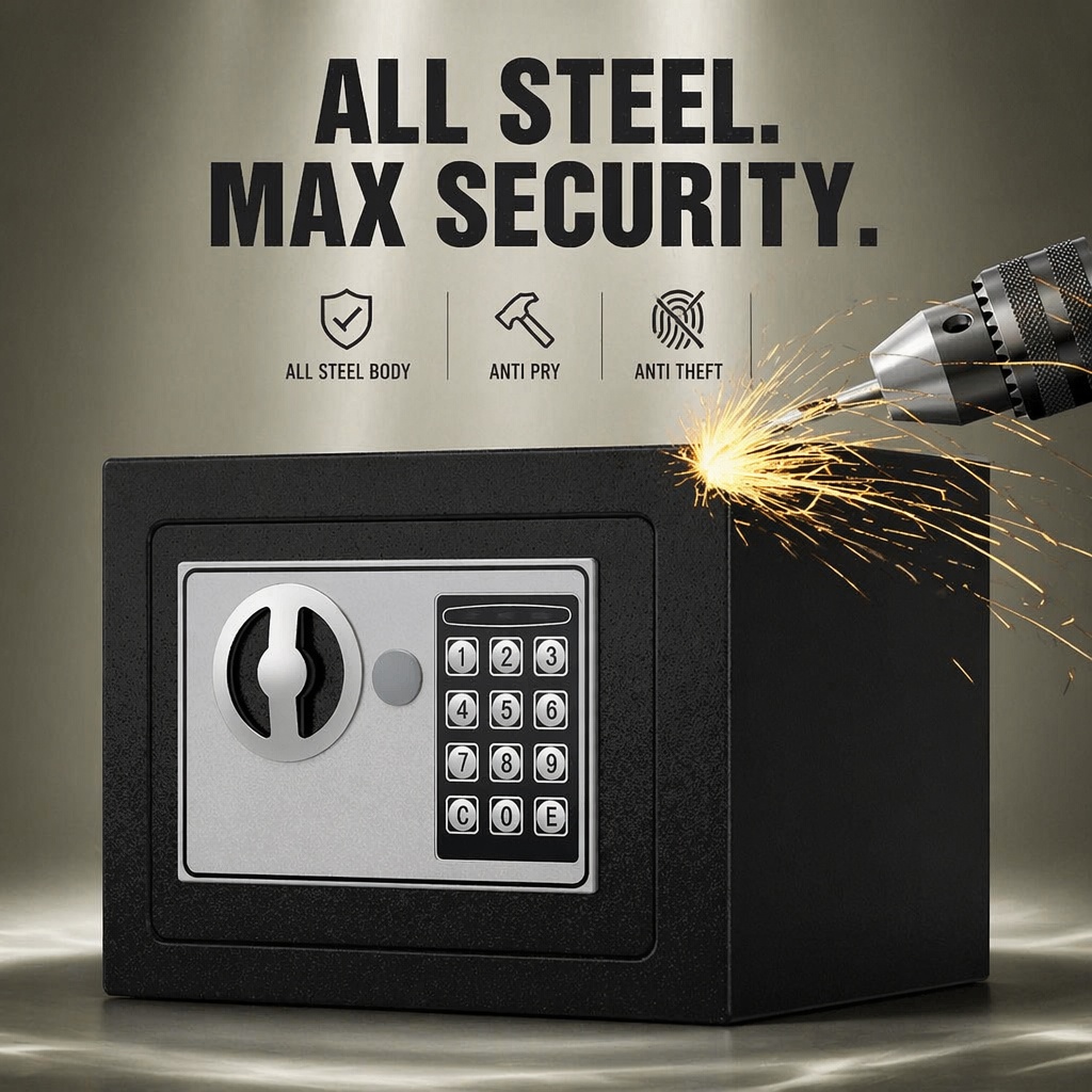 Цельностальной электронный сей – обзор и цена Home Security Items