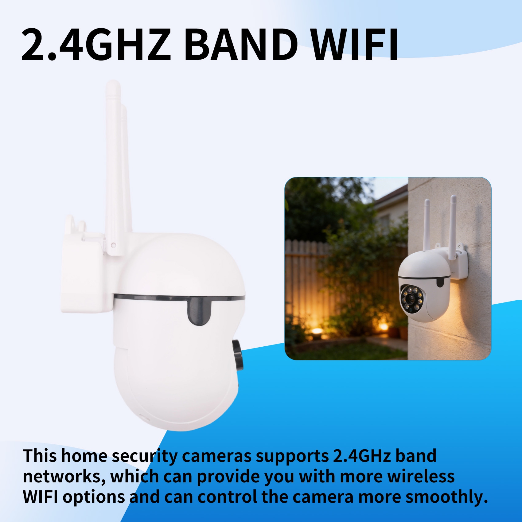 DT23 1080P WiFi камера видеона – обзор и цена Home Security Flood Lights