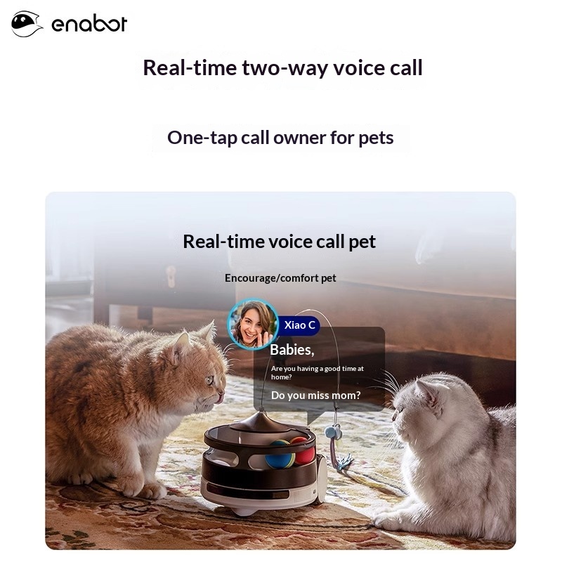 Enabot ROLA PetPal умный робот – обзор и цена Home Security Robot