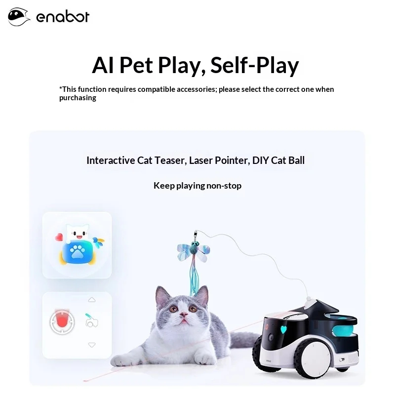 Enabot ROLA PetPal умный робот – обзор и цена Home Security Robot