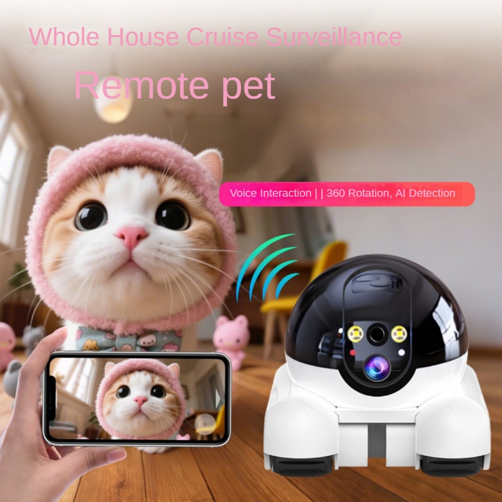 Новая Wi-Fi камера 1080P HD PT – обзор и цена Home Security Robots