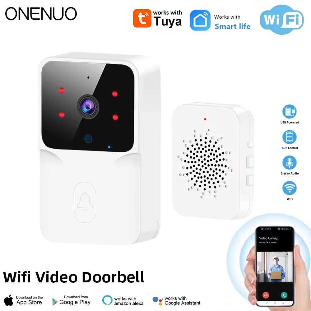 Tuya Wi-Fi видео дверной звоно – обзор и цена Home Security Front Door Camera