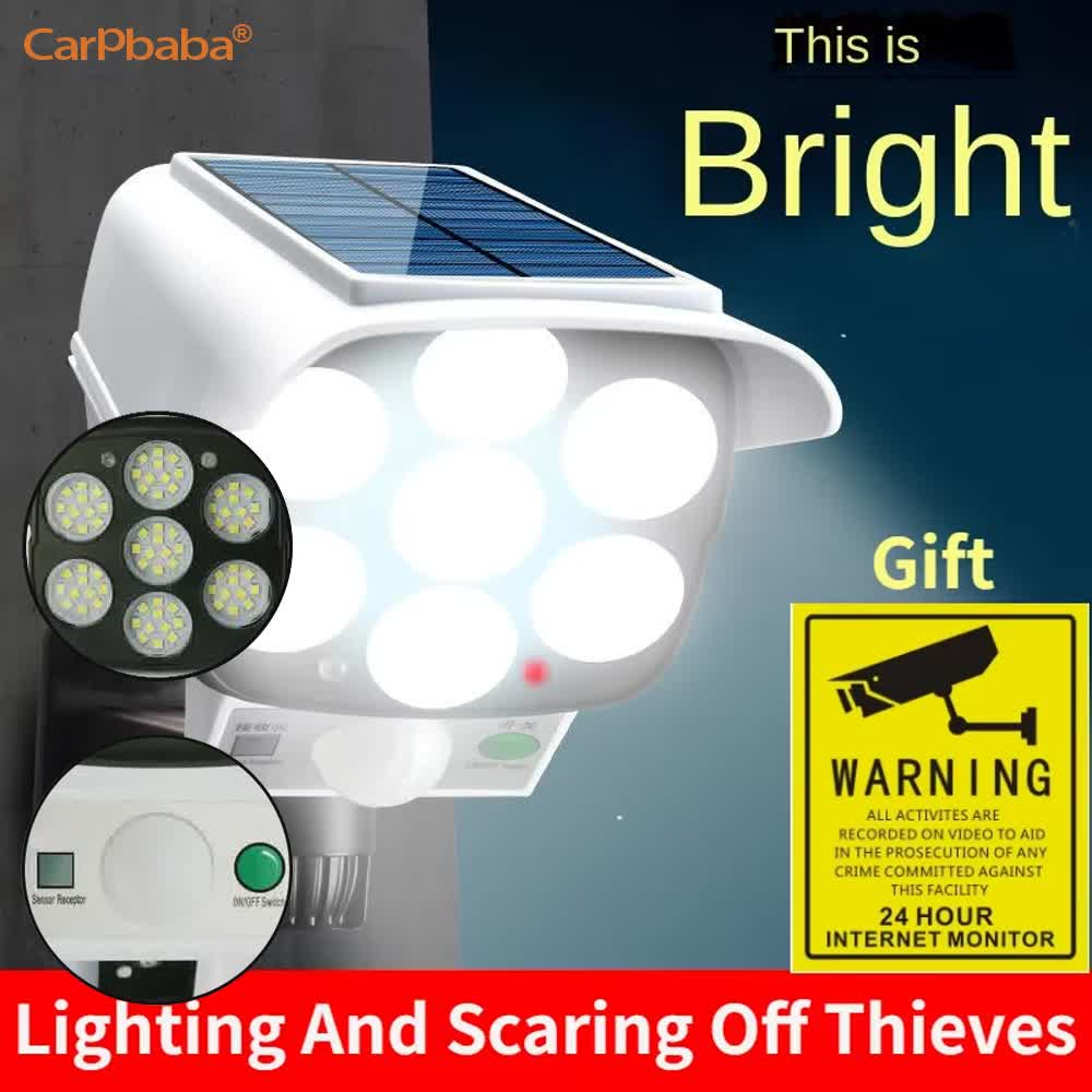 Наружный солнечный свет, датчи – обзор и цена Home Security Flood Lights